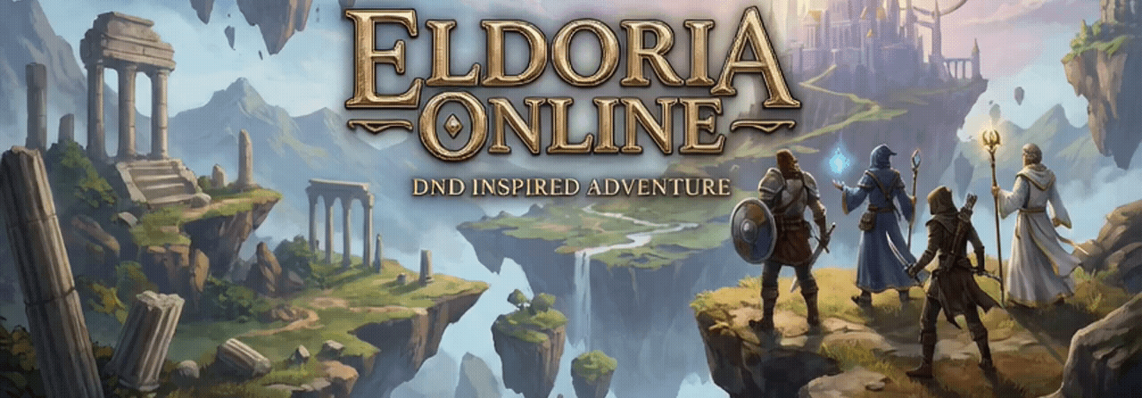Eldoria Online - DND Inspired Adventure - Text-Based Browser RPG